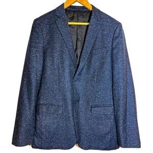 Theory Blue Speckled Blazer - Size 40